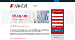 Desktop Screenshot of nationstrustmortgage.com